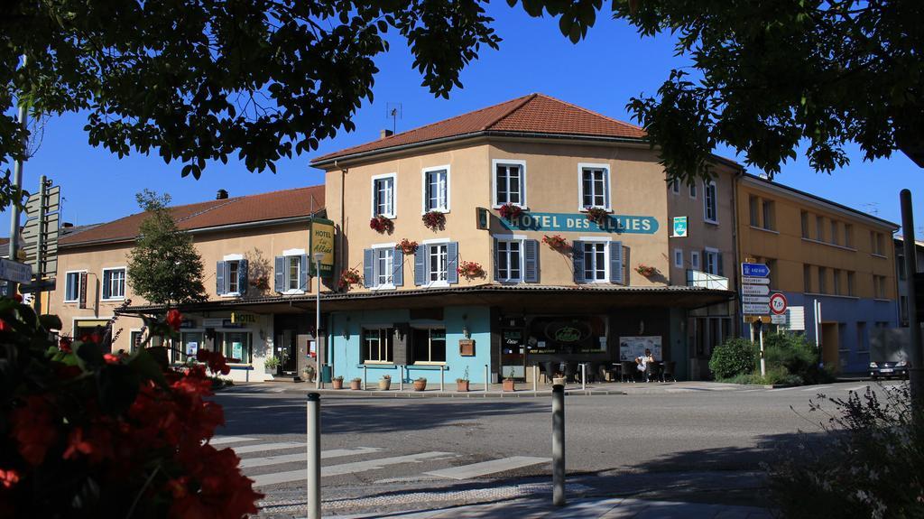 Hotel Des Allies Pont-dʼAin Exterior foto